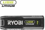 RYOBI RB420 USB Li-ion akkumulátor, 4 V, 2.0 Ah (USB-C töltőkábellel) (5133005882) - praktikuskft