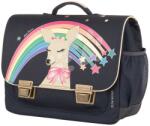 Jeune Premier Iskolai aktatáska Classic Midi Rainbow Deer Jeune Premier ergonomikus luxus kivitel 30*38 cm (JPCLD24163)