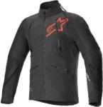 Alpinestars Jacheta moto Alpinestars Hyde XT Drystar XF negru-rosu fluo (AIM100-906)