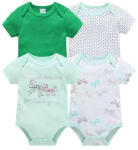  Foxy Baby Rövid ujjú pamut body szett (4db-os) ( 56 ) - Masnik - babylion