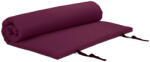 Bodhi Shiatsu masszázsmatrac futon levehető huzattal (XL-XXL) Szín: padlizsán (aubergine), Méretek: 200 x 200 cm
