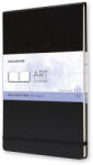Moleskine Notesz ARTBF833 Kemény Fekete (A4) WATERCOLOUR (7490184000)