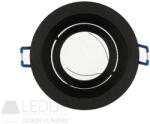 GMLedline LEDline® downlight aluminium round adjustable SLIM black brushed OROSA (LL-241253)