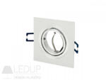 GMLedline LEDOM Downlight alu. square white brushed adjustable (LL-240683)