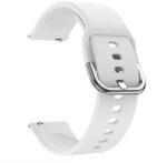 BSTRAP Silicone V2 szíj Garmin Vivoactive 5, white
