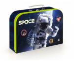 KARTON P+P Mapă din carton laminat cu mâner, închidere cu clemă metalică, A4, model Space - Oxybag