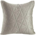 MONDO ITALIA Bársony párnahuzat Luiz3 40x40 cm beige