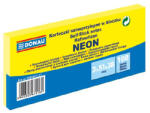 Donau Öntapadós jegyzettömb DONAU 38x51 mm 3x100 lap neon sárga (U7585011-11) - fotoland