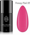 Naní ojă semipermanentă One Step 5 ml - Frenzy Pink