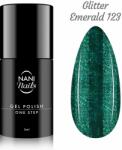 Naní ojă semipermanentă One Step 5 ml - Glitter Emerald