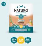 Naturo Caserola Naturo Dog Adult Grain Free cu Somon si Legume, 400 g