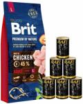 Brit Premium By Nature Adult Large L 15 kg + 6x1240 g in sos