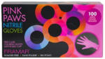 Framar Manusi din nitril nepudrate roz Pink Paws 100buc - M (90017)
