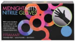 Framar Manusi din nitril nepudrate negre Midnight Mitts 100buc - M (90014)