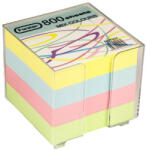 NON Cub hartie color cu suport, 90 X 90 mm, 800 file (2674)