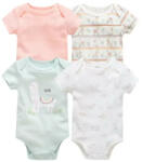 Foxy Baby Rövid ujjú pamut body szett (4db-os) ( 74 ) - Láma - pindurka
