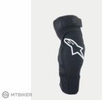 Alpinestars A-Impact Plasma Elite Shield térdvédők, fekete/fehér (L)