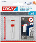 tesa Akasztószög öntapadó állítható, érzékeny felületekhez 2 kg teherbírású 2 darab/bliszter Tesa Powerstrips (77777-00007-00) - web24