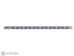 Sram Red E1 Flattop lánc, 114 szem, rainbow