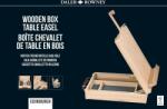 Daler Rowney Table Easel Edinburgh Статив за рисуване Natural (<![CDATA[802000098]]>)