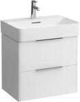 Laufen BASE Alsószekrény két fiókkal a 810283 mosdóhoz, Fényes Fehér H4022521102611 (H4022521102611)