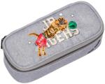 Jeune Premier Iskolai tolltartó Pencil Box Boxing Tiger Grey Mélange Jeune Premier ergonomikus luxus kivitel 22*7 cm (JPPB024223)