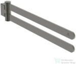 Ideal Standard CONCA ROUND 45 cm-es forgatható dupla törölközőtartó, Magnetic grey T5396A5 (T5396A5)
