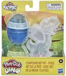 Hasbro Dino Crew Slime Hydro Glitz kék-zöld slime dino formával (157350) (F2065)