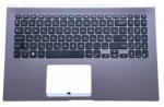 ASUS Vivobook X545 X545L X545F X545FA X545FJ series 90NB0NQ2-R33HU0 háttérvilágítással (backlit) lilás-szürke burkolattal (topcase) magyar (HU) laptop/notebook billentyűzet gyári