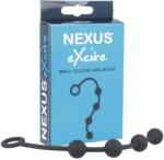 Nexus Excite - 4 gyöngyös anál dildó - fekete (kicsi) - sexshopcenter