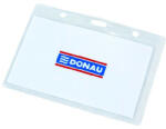 DONAU Azonosítókártya tartó DONAU 96x66 mm puha műanyag oldalt nyitott átlátszó (U8343001PL-00) - papir-bolt