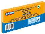 DONAU Öntapadós jegyzettömb DONAU 38x51 mm 3x100 lap neon narancssárga (U7585011-12) - papir-bolt