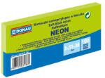 DONAU Öntapadós jegyzettömb DONAU 38x51 mm 3x100 lap neon zöld (U7585011-06) - papir-bolt