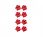 Decora Decor Zahar - Trandafiri Rosu O 2 cm, 56 buc (500016)