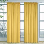 Mondo Italia Függöny a redős szalagon Heaven sárga pasztell