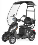 Oudie Scuter electric 4 roti fara permis Oudie CL-30 Albastru, motor 1000W, baterie 60V 20Ah, viteza 25km h, autonomie aprox 50km (Cu cabina) (CL-30ZR-60-1-3740-8084)