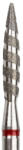 2M Beauty Capat freza diamant - flacara fina 125
