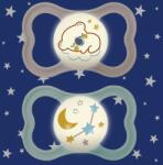 MAM AIR NIGHT cumi 6+ hónapos, szilikon - semleges (2 db-os doboz) - zumko