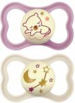 MAM AIR NIGHT cumi 6+ hónapos, szilikon - lány (2 db-os doboz) - zumko