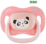 Canpol Babies Canpol babák Cumi szilikon szimmetrikus EGZOTIKUS ÁLLATOK 0-6m panda