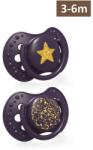 LOVI Cumi szilikon dinamikus Stardust 3-6m (2 db) - lila