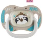 Canpol Babies Canpol babák Cumi szilikon szimmetrikus EGZOTIKUS ÁLLATOK 6-18m lajhár