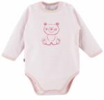 Eevi Hosszú ujjú body BIG BEAR rózsaszín - 74