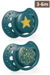 LOVI Cumi szilikon dinamikus Stardust 3-6m (2 db) - zöld