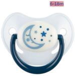 Canpol Babies Canpol baba anatómiai cumi NIGHT DREAMS 6-18m, szilikon - kék