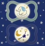 MAM AIR NIGHT cumi 6+ hónapos, szilikon - fiú (2 db-os doboz) - zumko