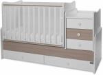 Lorelli Легло Lorelli - Maxi Plus, 3Box, 70 х 160 cm, бяло/кехлибар (10150580044P) - baby