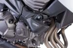 Puig Frame sliders PUIG PRO 6471N black with grey rubber