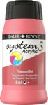 Daler-Rowney System3 АКРИЛНА боя Fluorescent Red 500 ml 1 бр (129500544)