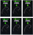 Korda Spinner 8 Füles, Szakállas Bojlis Horog 10db (KSPR8)